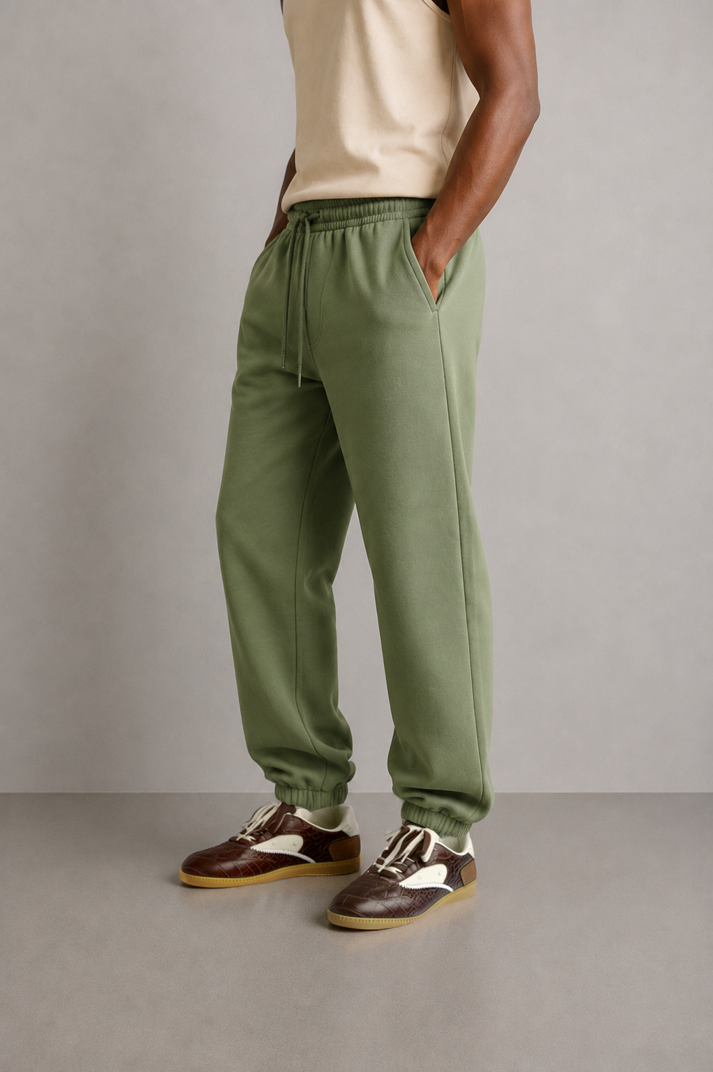 JOGGER PAÇA LASTİK EŞOFMAN ALTI