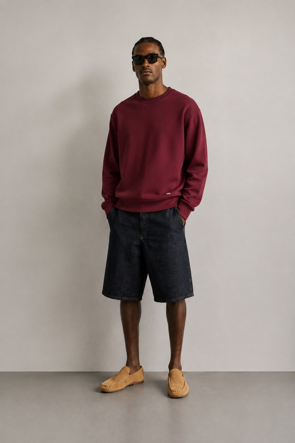 BASİC RELAXED FIT SWEATSHİRT