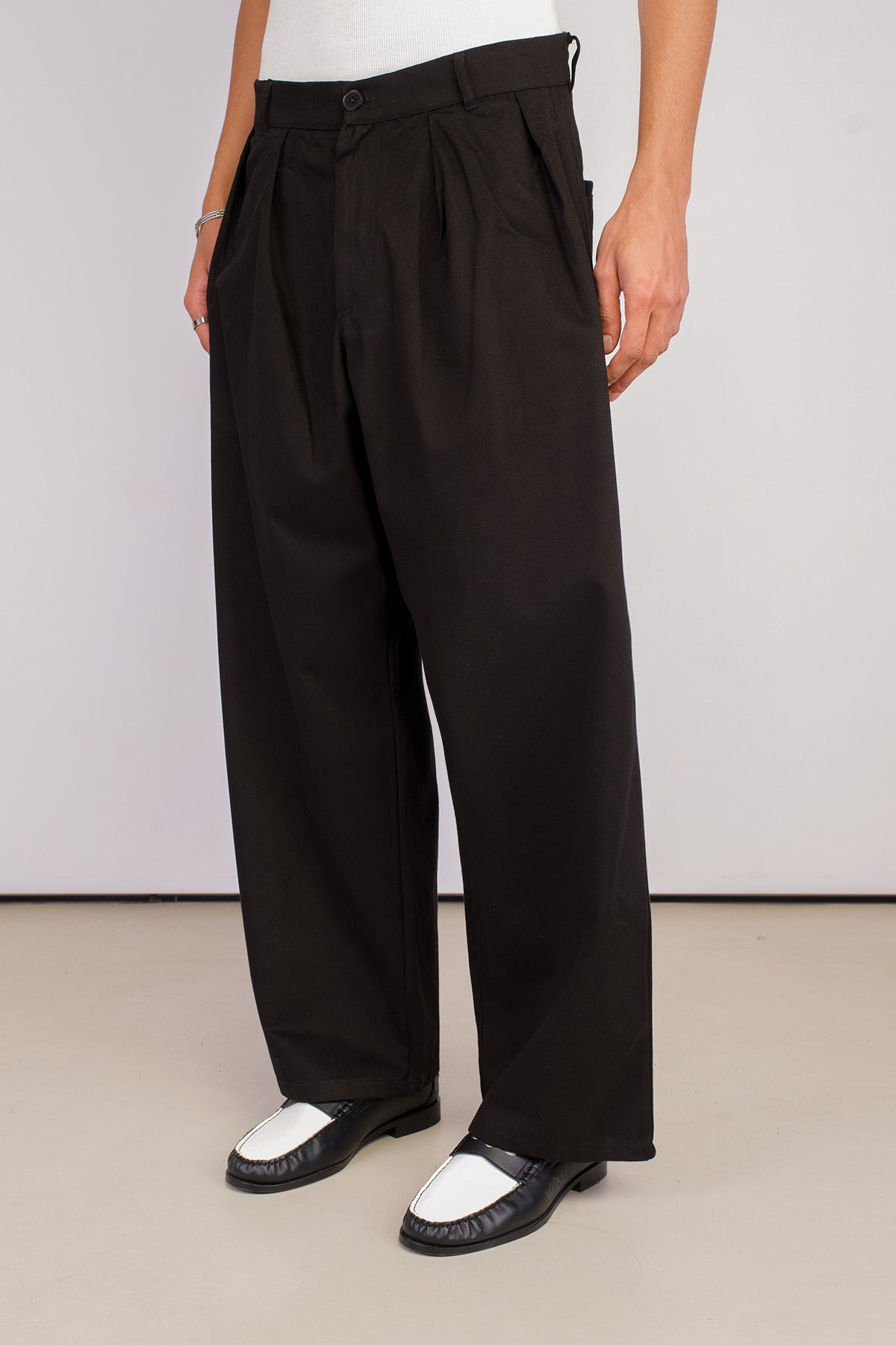 Pileli Balloon Fit Pantolon