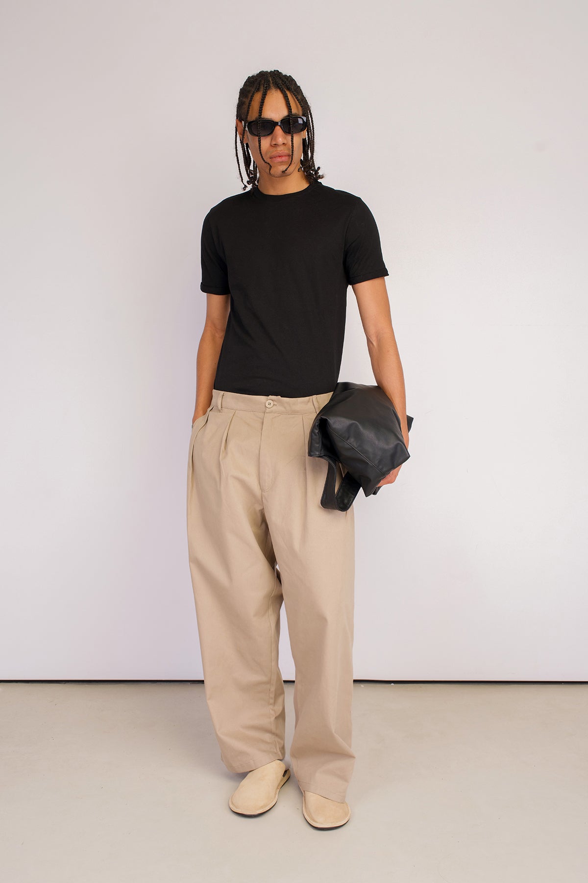 Pileli Balloon Fit Pantolon
