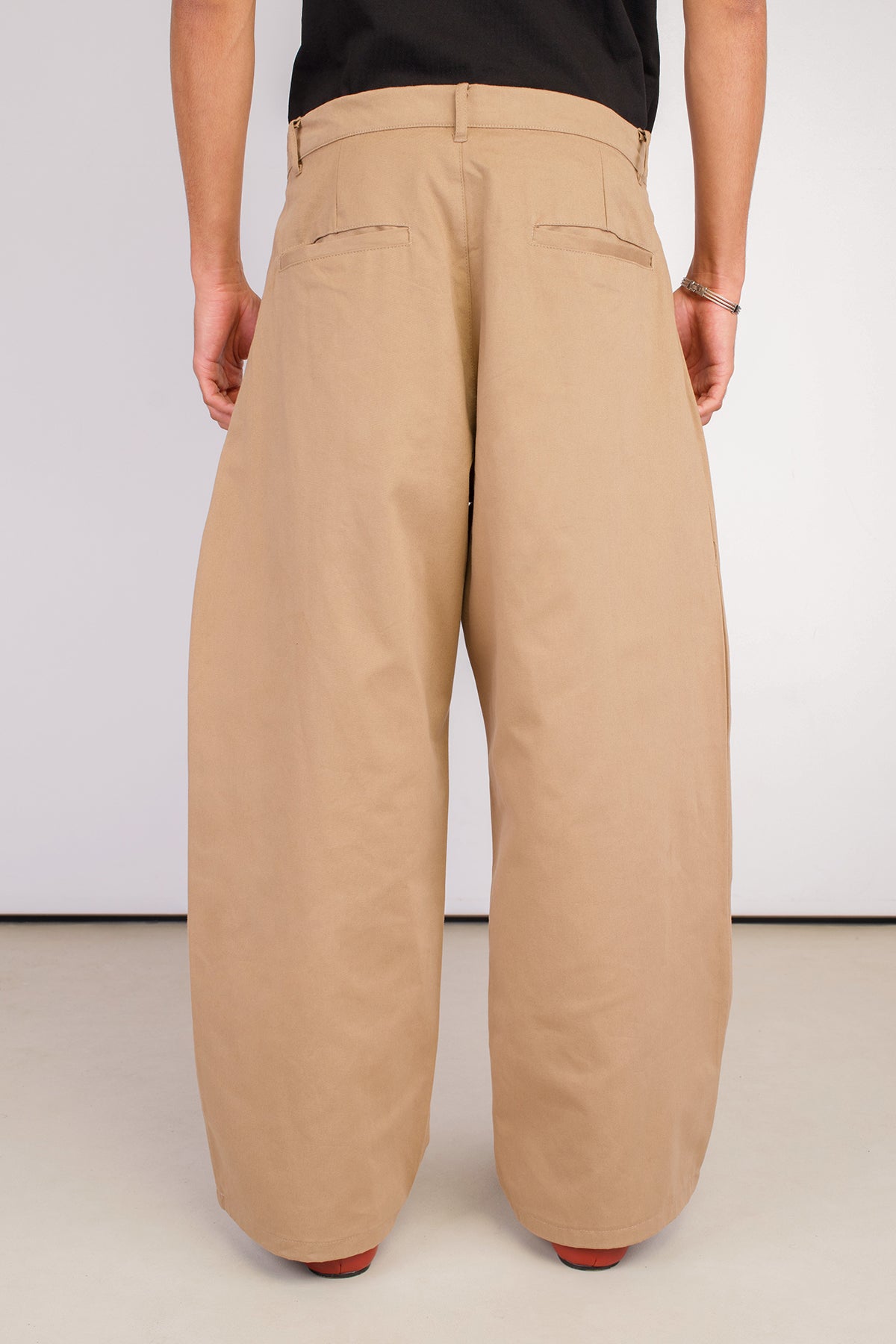 Pileli Balloon Fit Pantolon