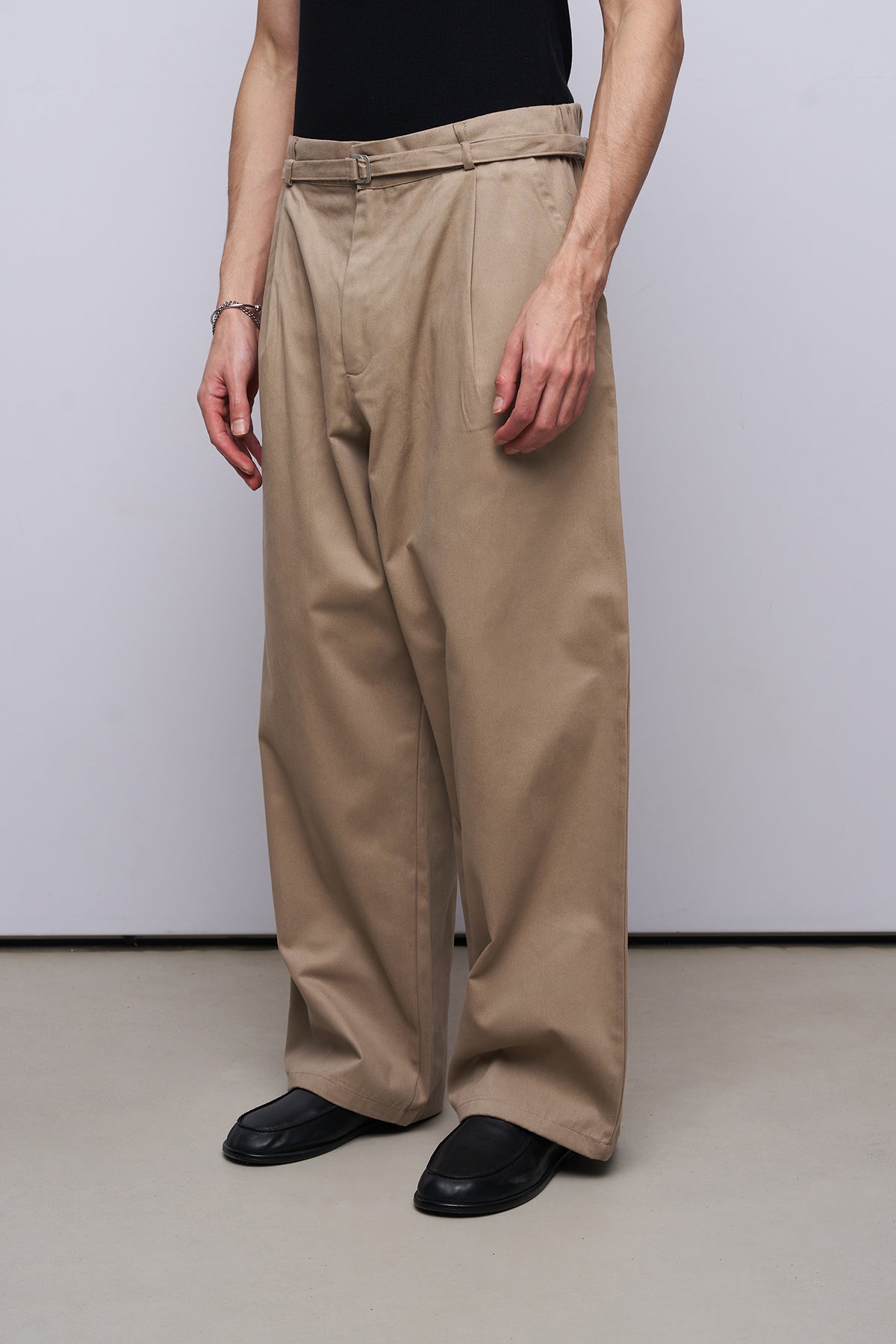 Süper Baggy Kemer Detaylı Pantolon