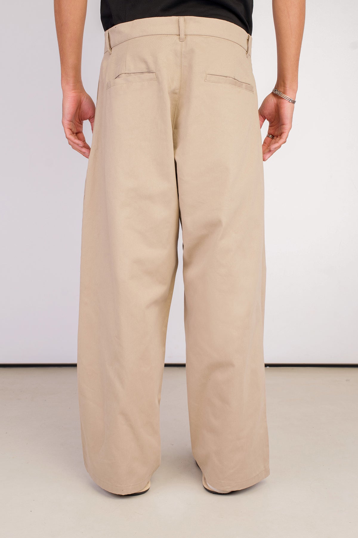 Pileli Balloon Fit Pantolon