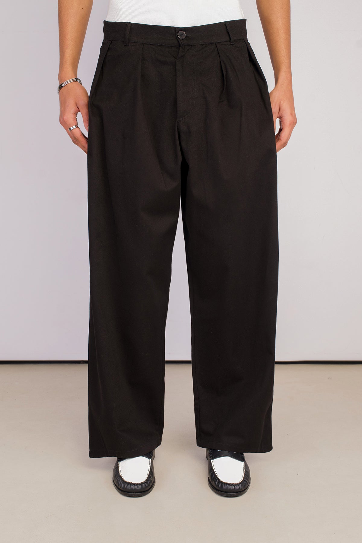 Pileli Balloon Fit Pantolon