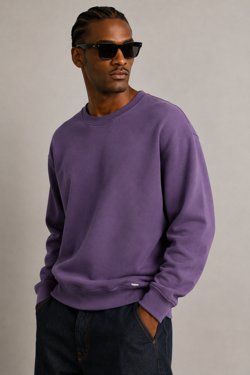BASİC RELAXED FIT SWEATSHİRT