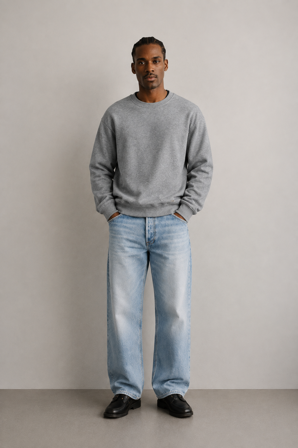 BASİC RELAXED FIT SWEATSHİRT