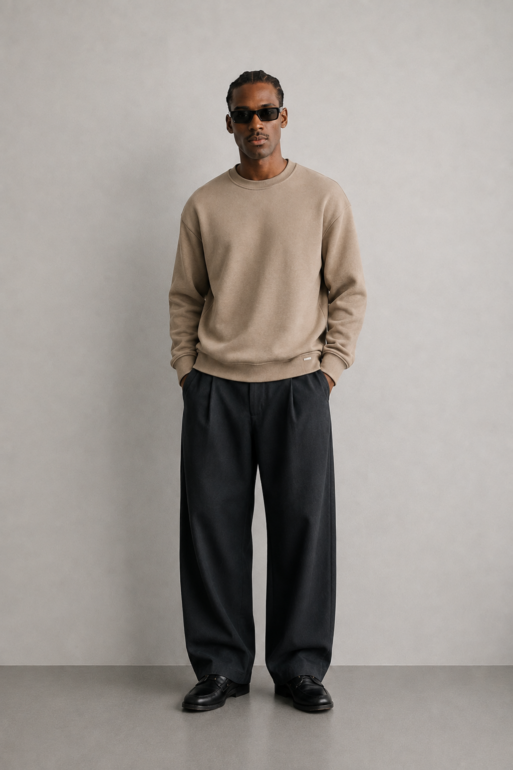 BASİC RELAXED FIT SWEATSHİRT