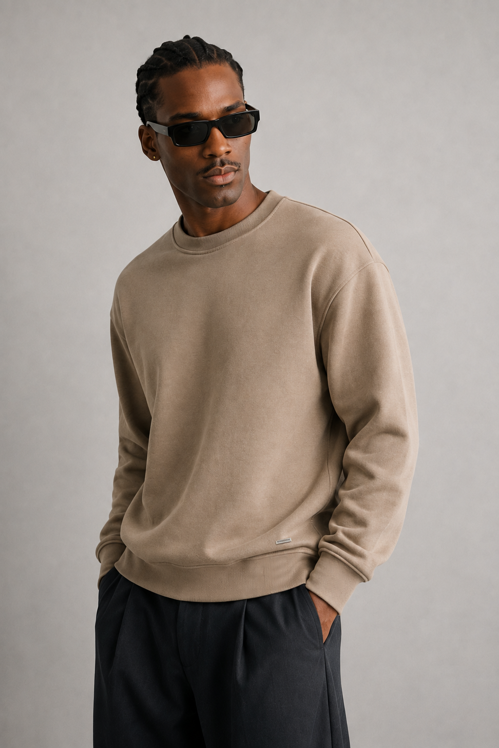 BASİC RELAXED FIT SWEATSHİRT