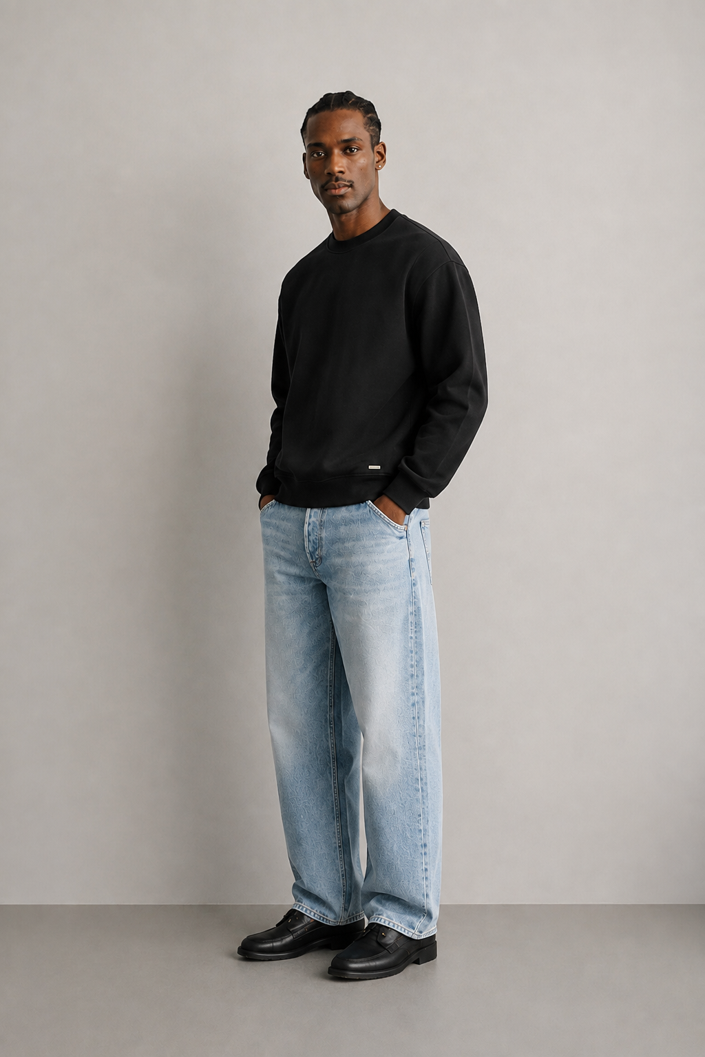 BASİC RELAXED FIT SWEATSHİRT