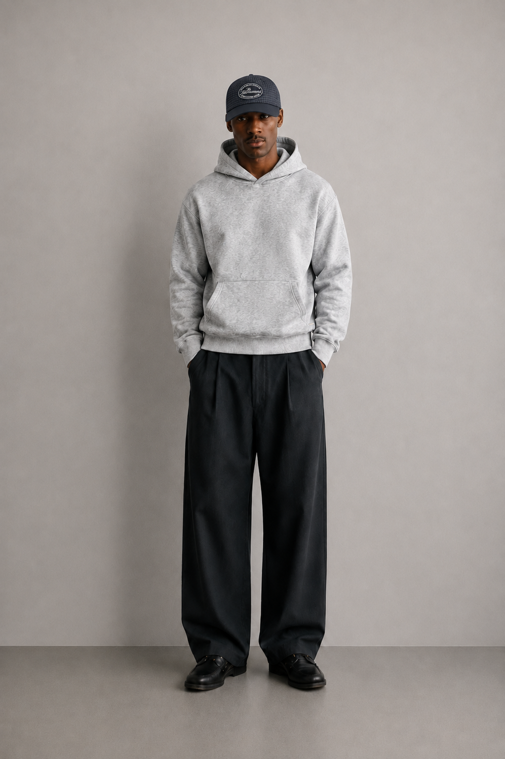 BOXY FIT BASIC HOODİE