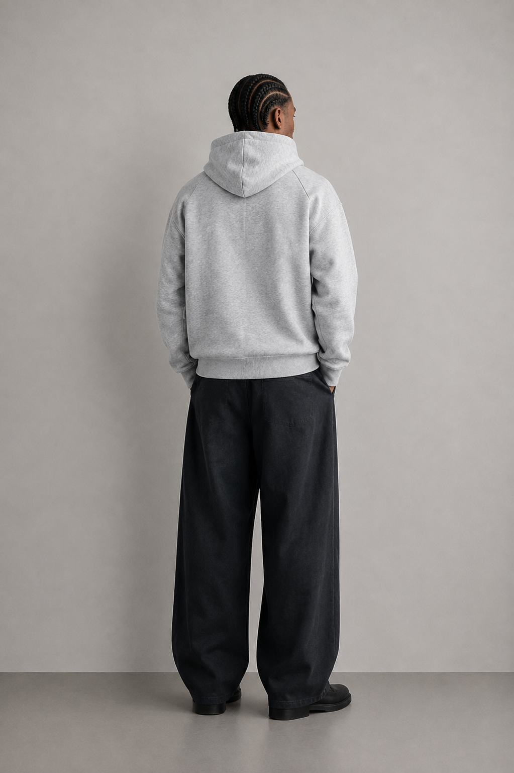 BOXY FIT BASIC HOODİE