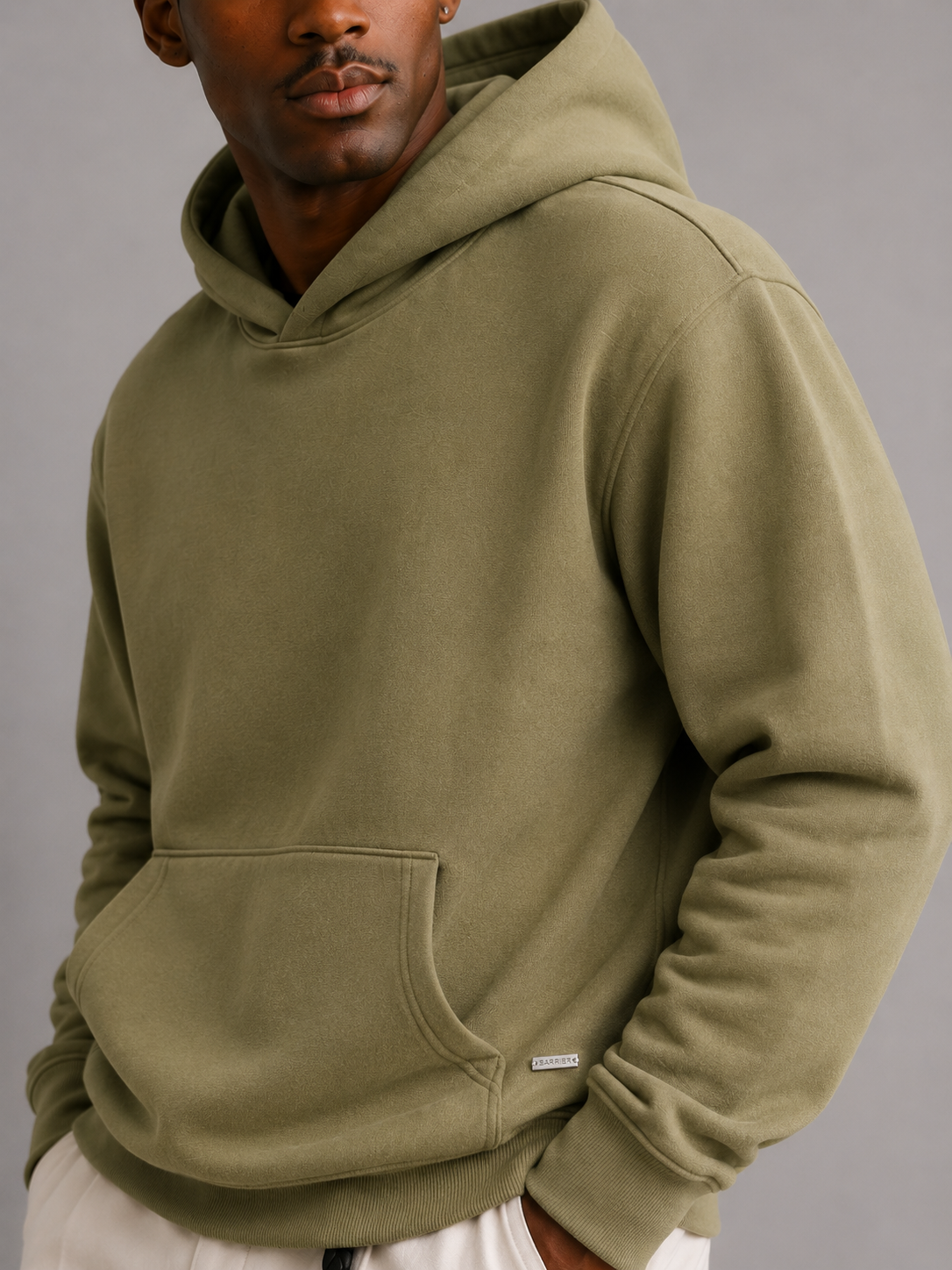 BOXY FIT BASIC HOODİE