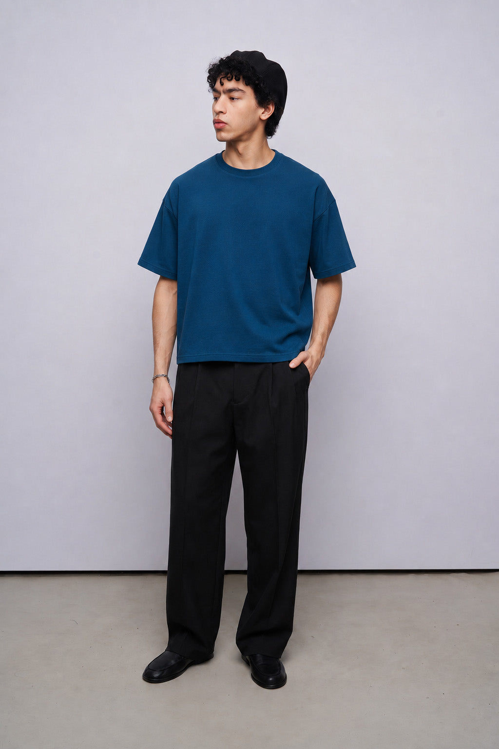 Boxy Fit Basic Tişört
