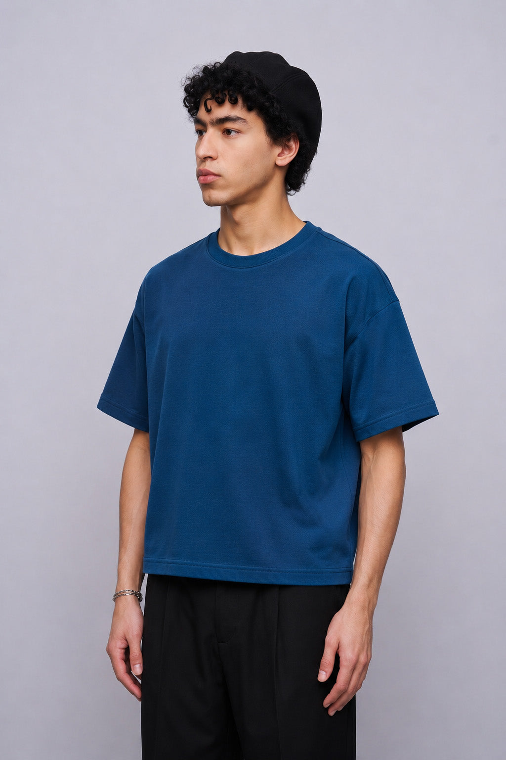 Boxy Fit Basic Tişört