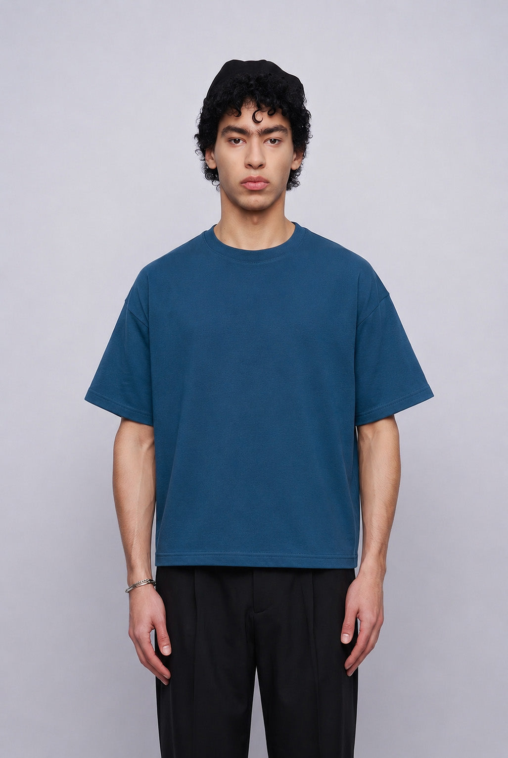 Boxy Fit Basic Tişört