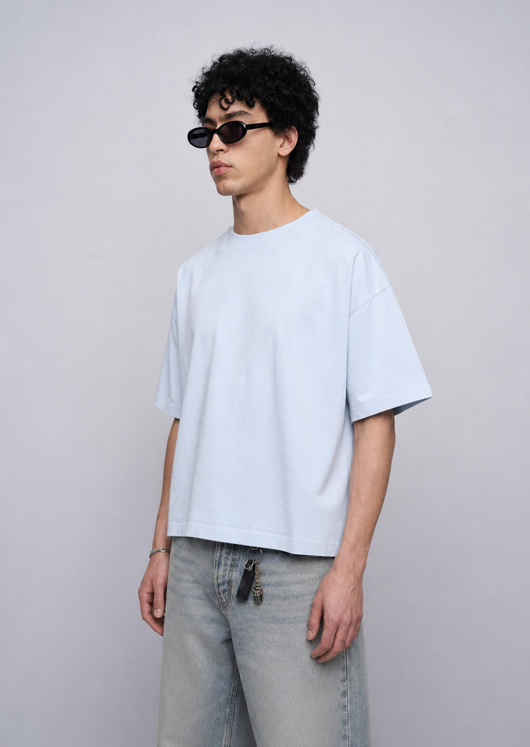 Boxy Fit Basic Tişört