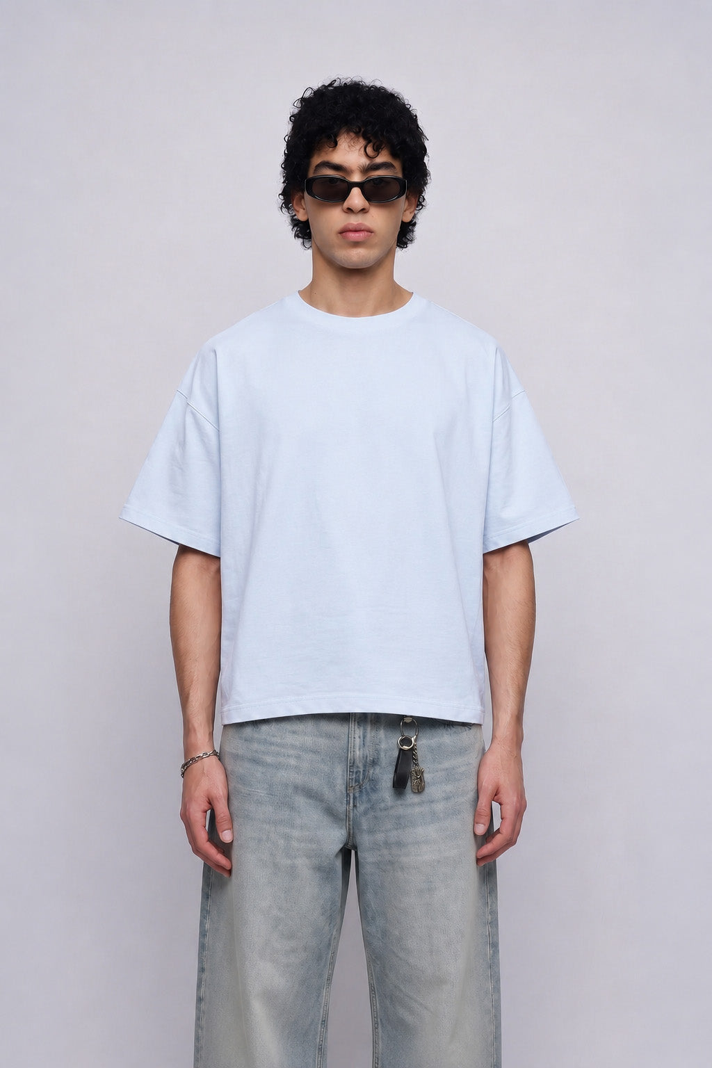Boxy Fit Basic Tişört