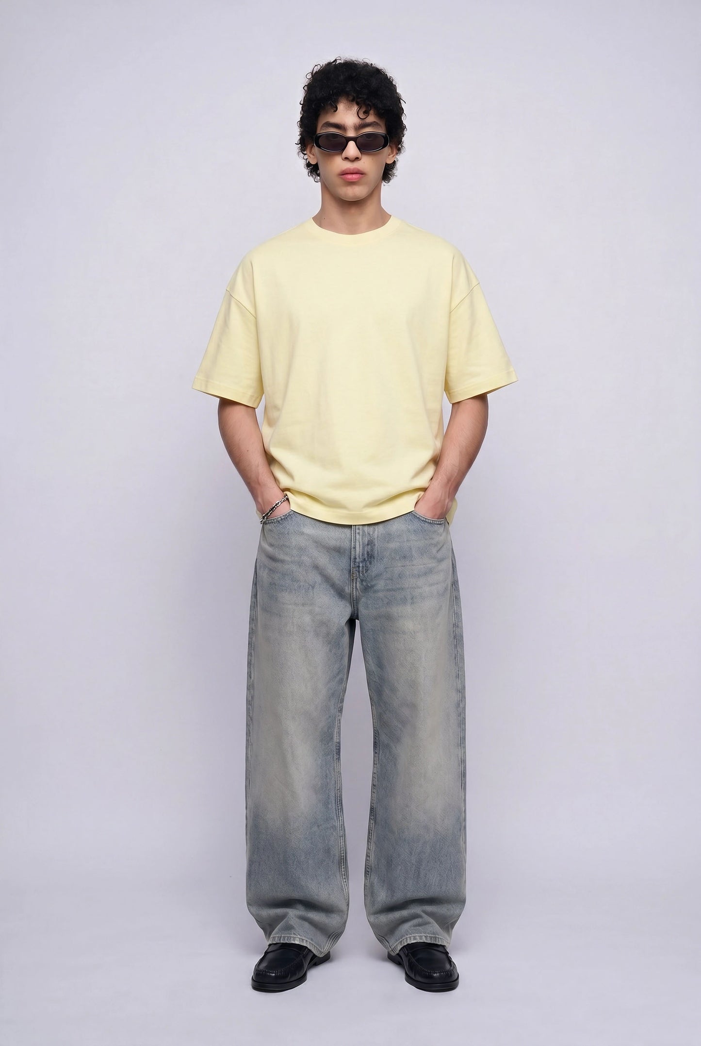 Boxy Fit Basic Tişört