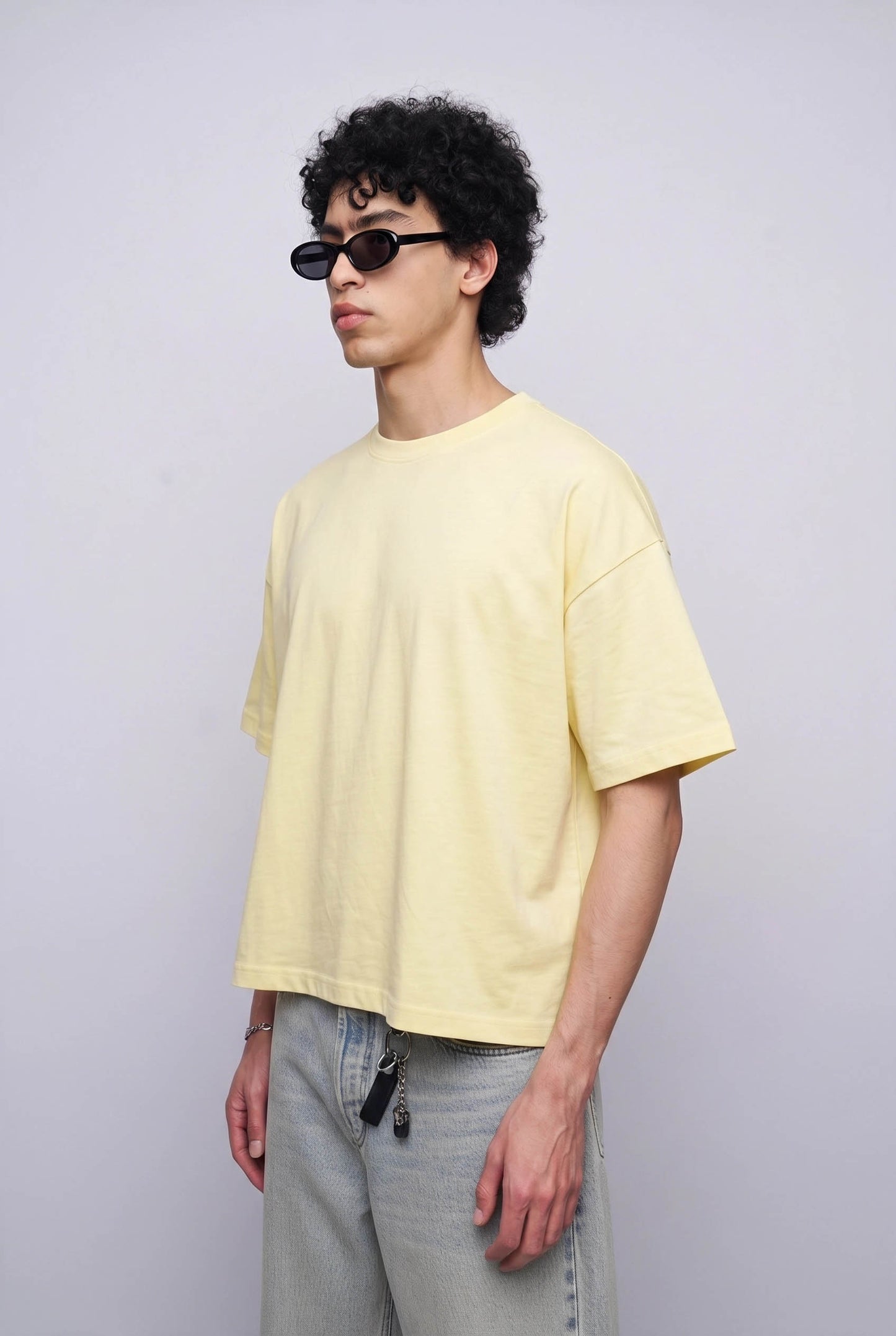 Boxy Fit Basic Tişört