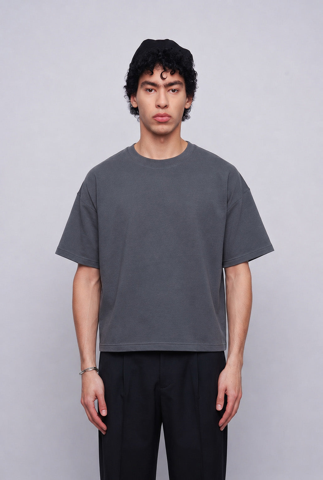 Boxy Fit Basic Tişört