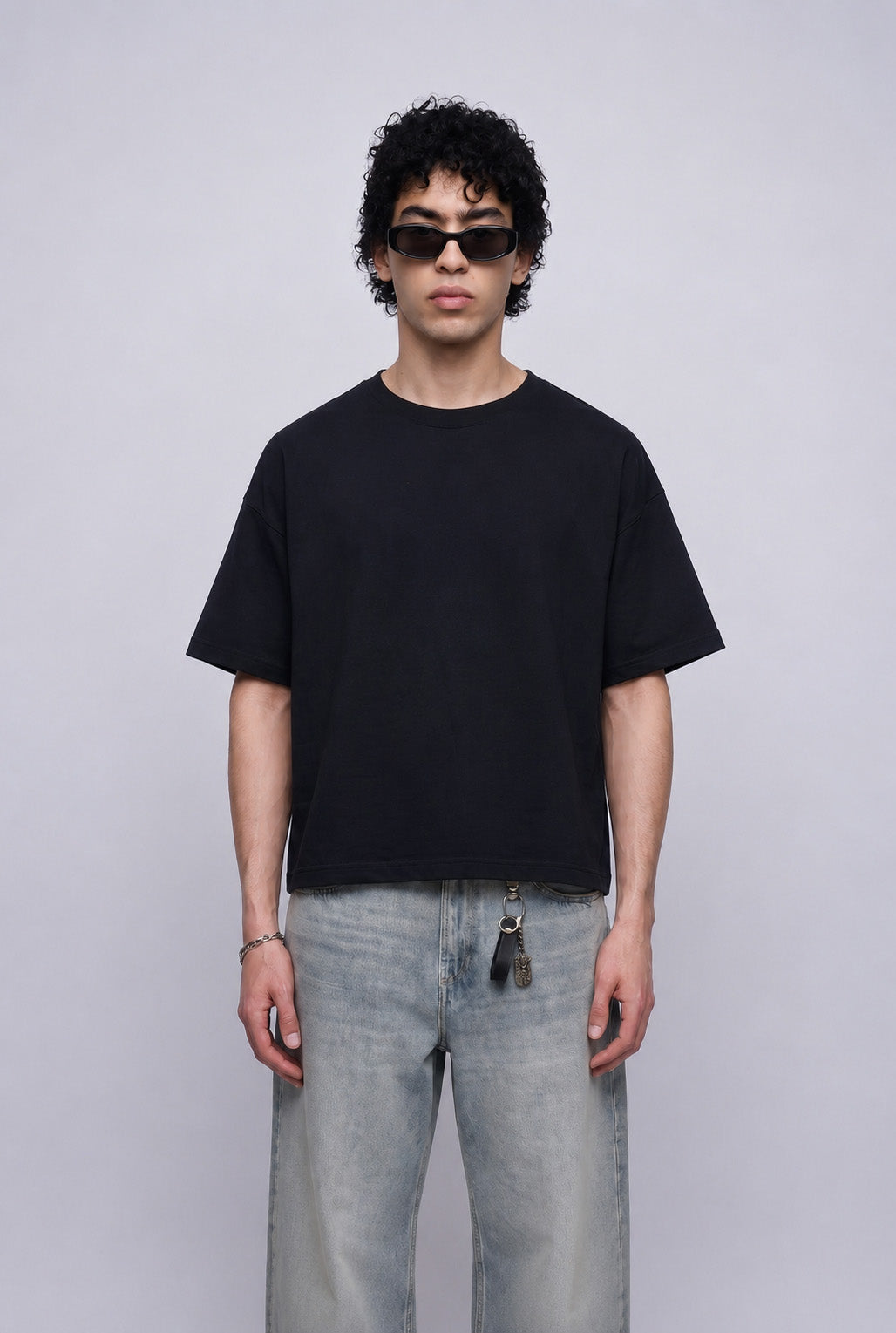 Boxy Fit Basic Tişört