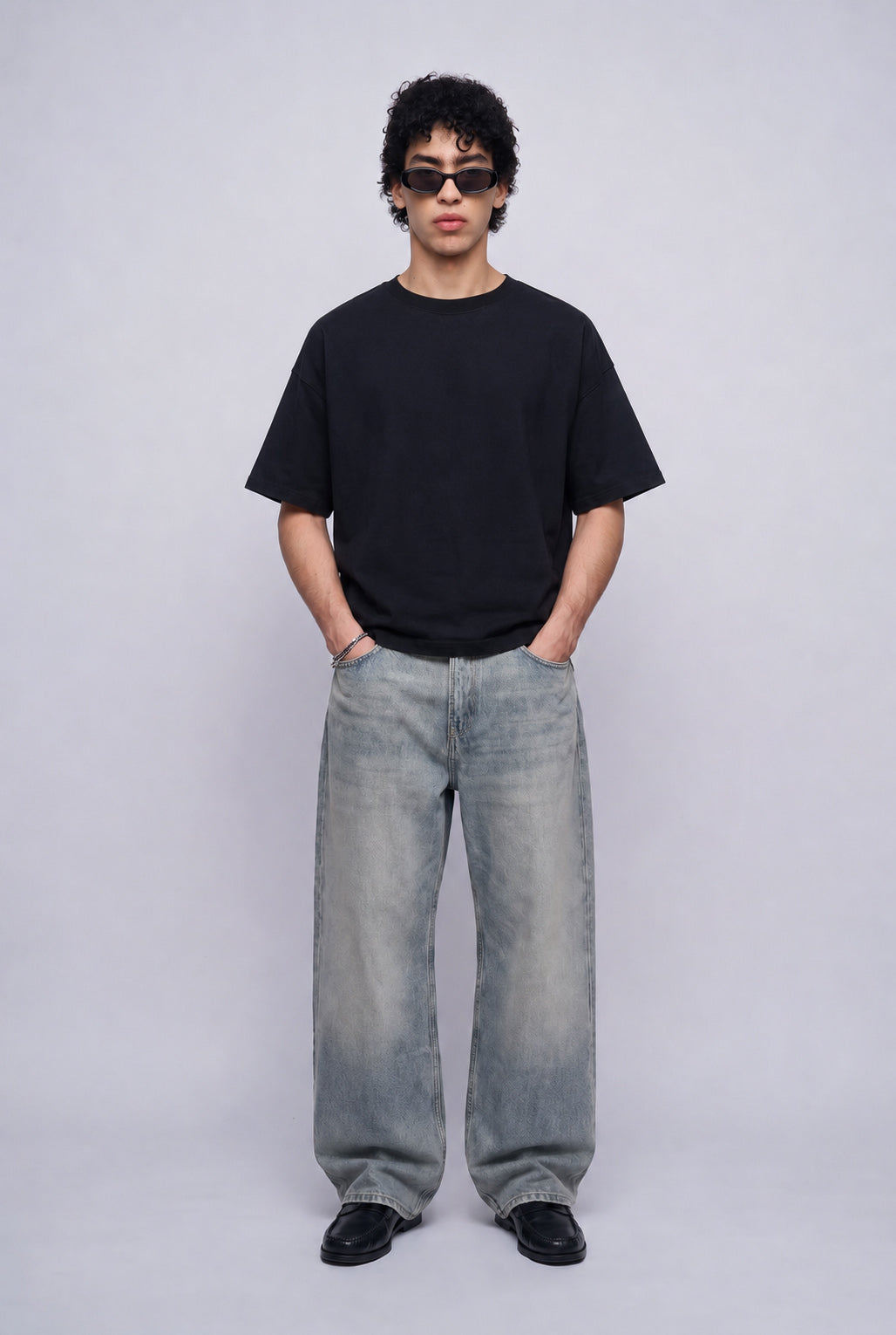 Boxy Fit Basic Tişört