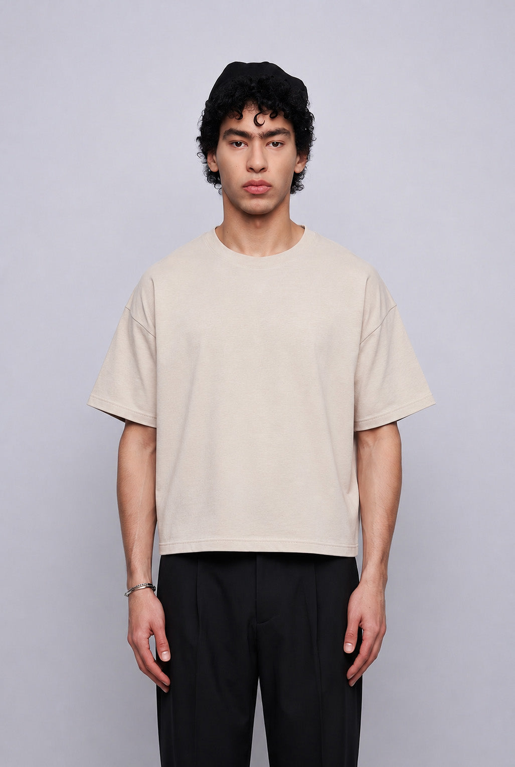 Boxy Fit Basic Tişört