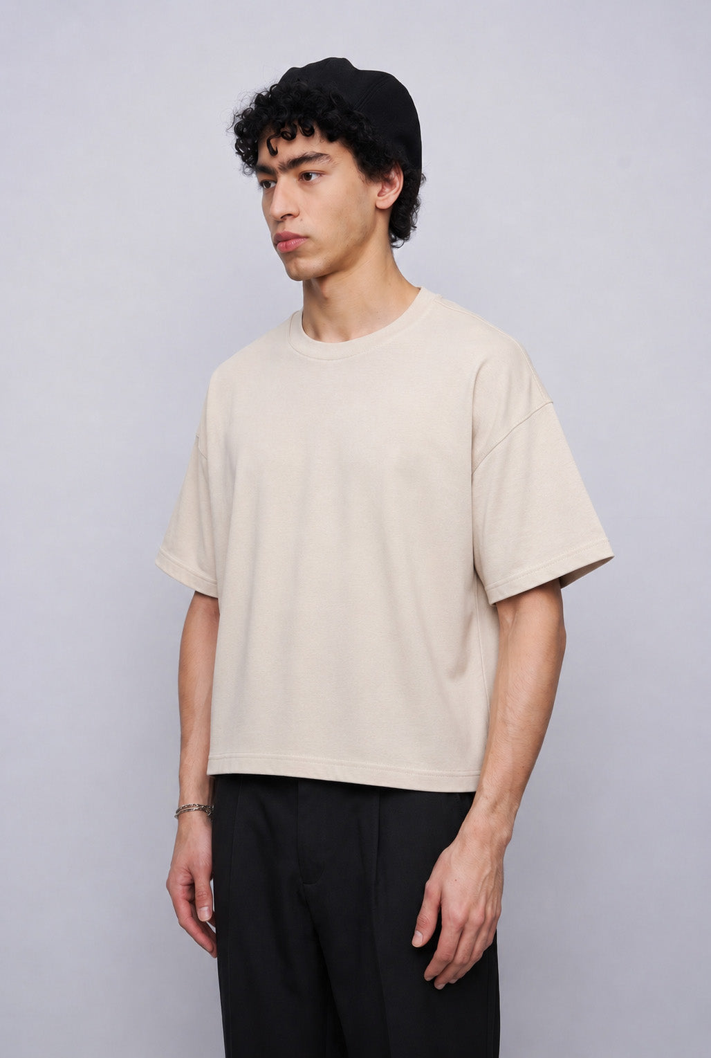 Boxy Fit Basic Tişört