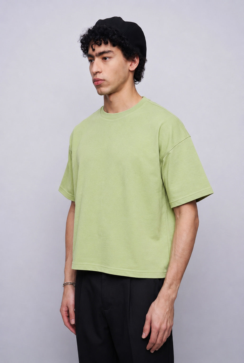 Boxy Fit Basic Tişört