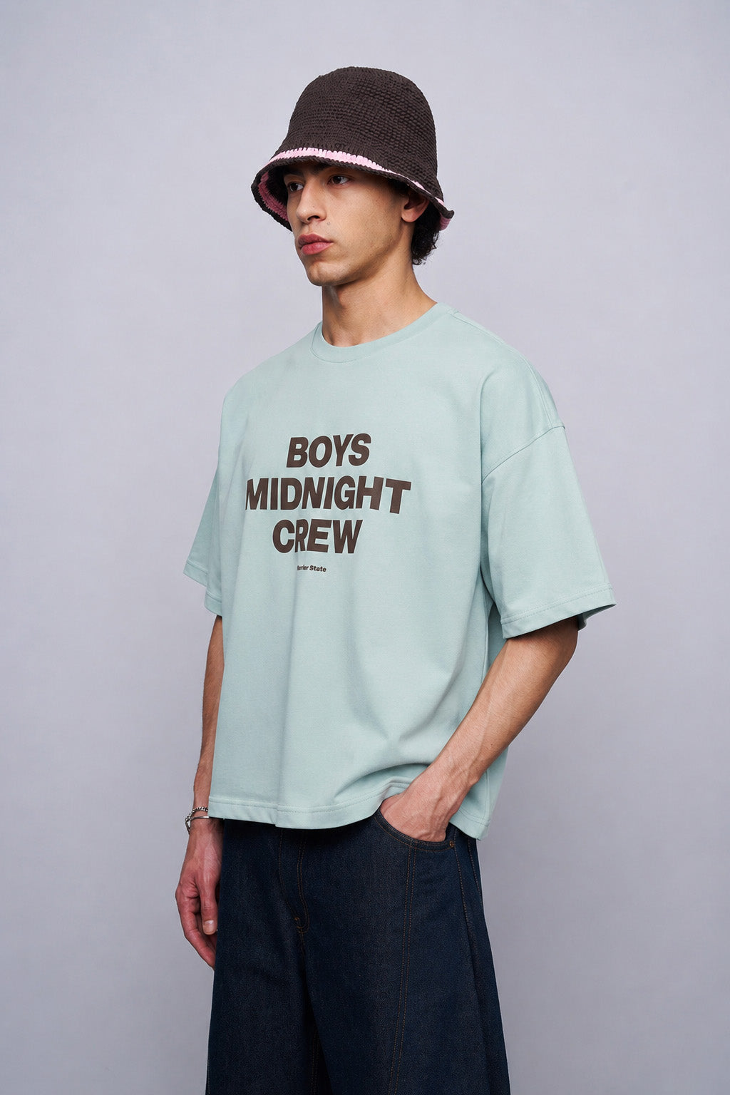 Boxy Fit Baskılı Tişört