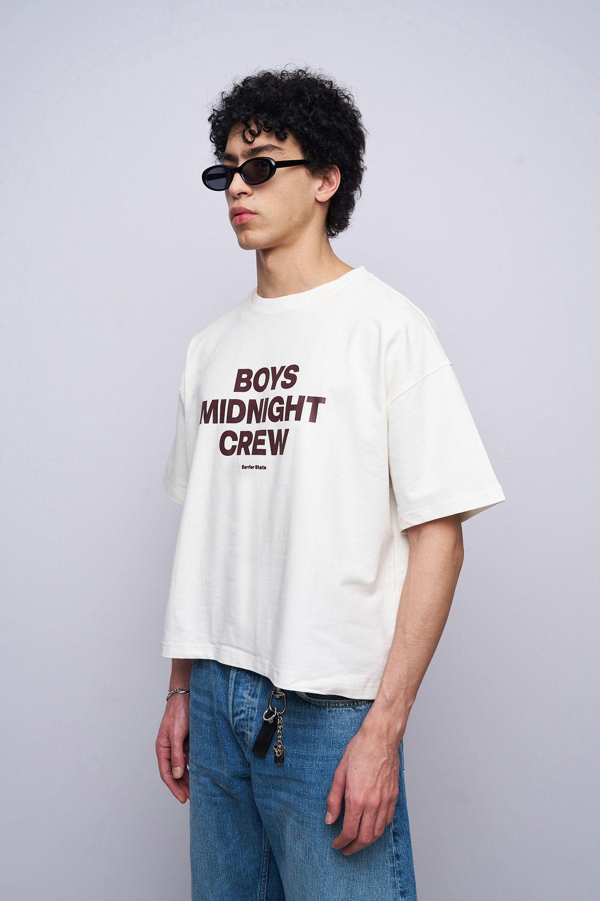 Boxy Fit Baskılı Tişört
