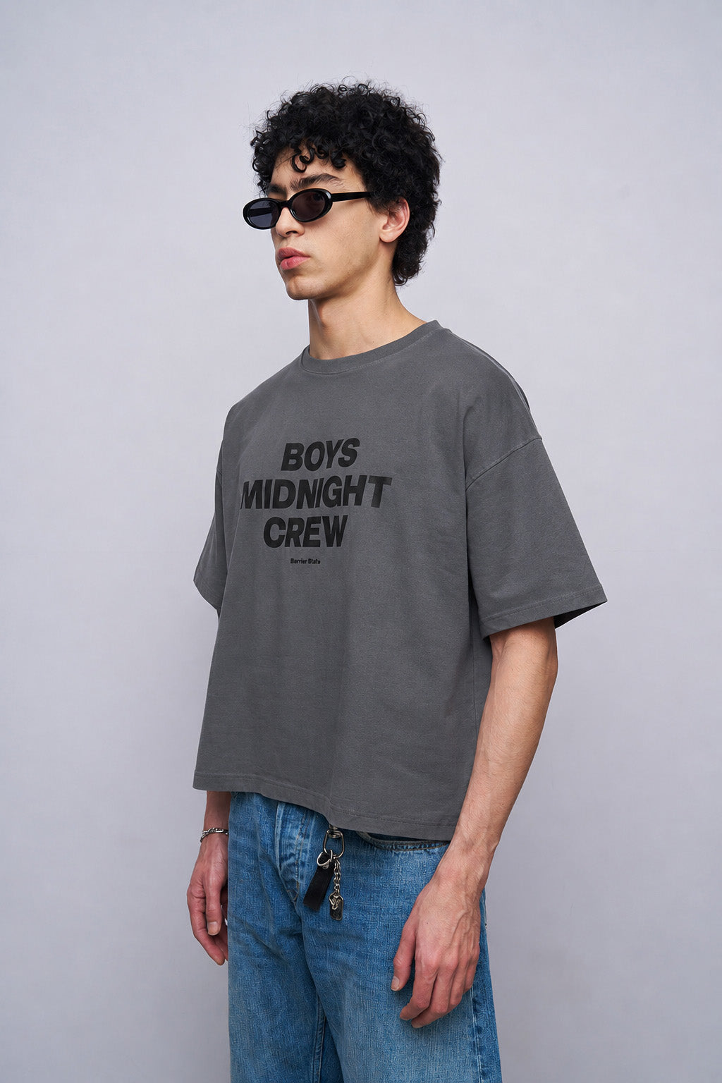 Boxy Fit Baskılı Tişört