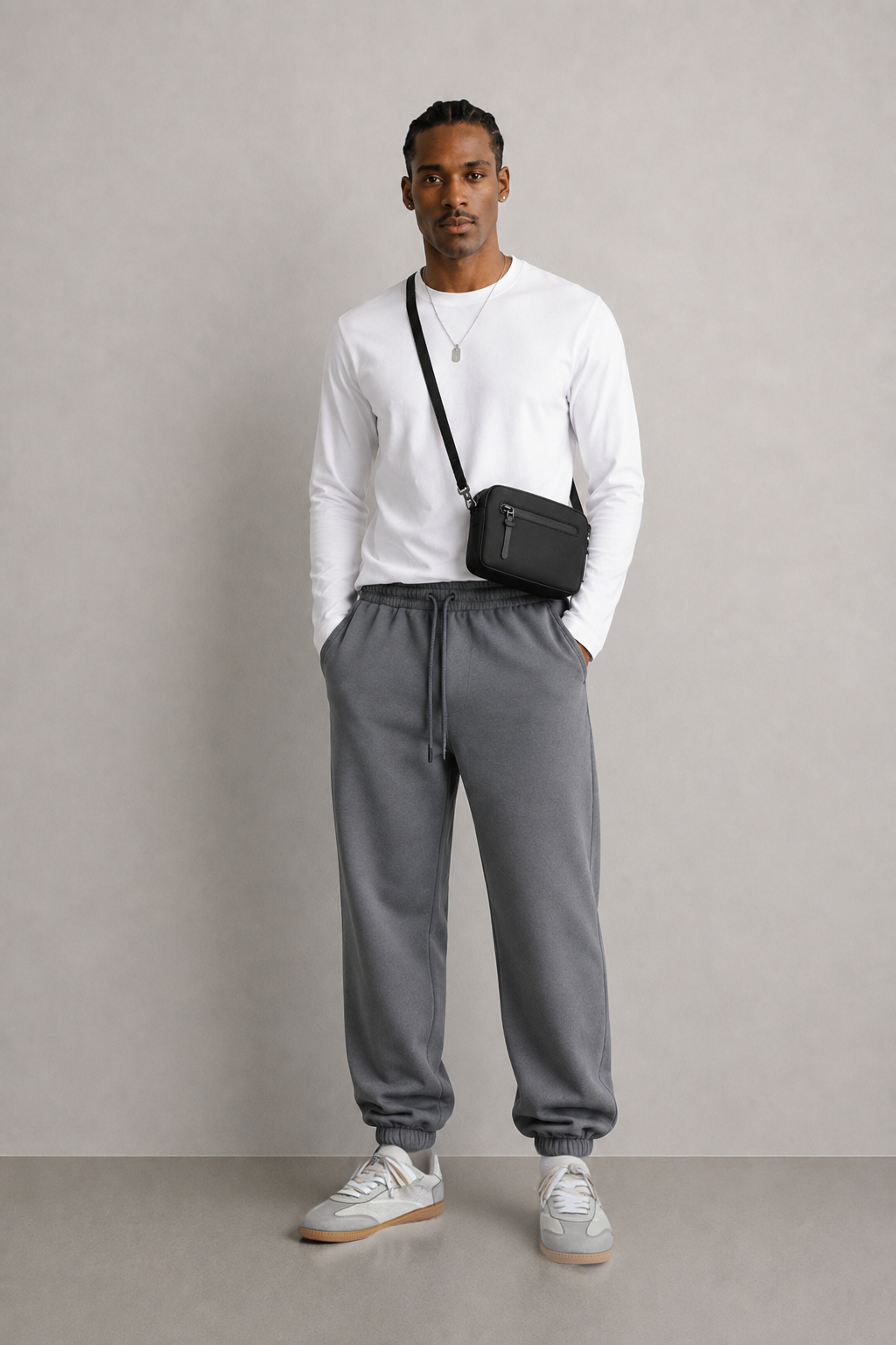 JOGGER PAÇA LASTİK EŞOFMAN ALTI
