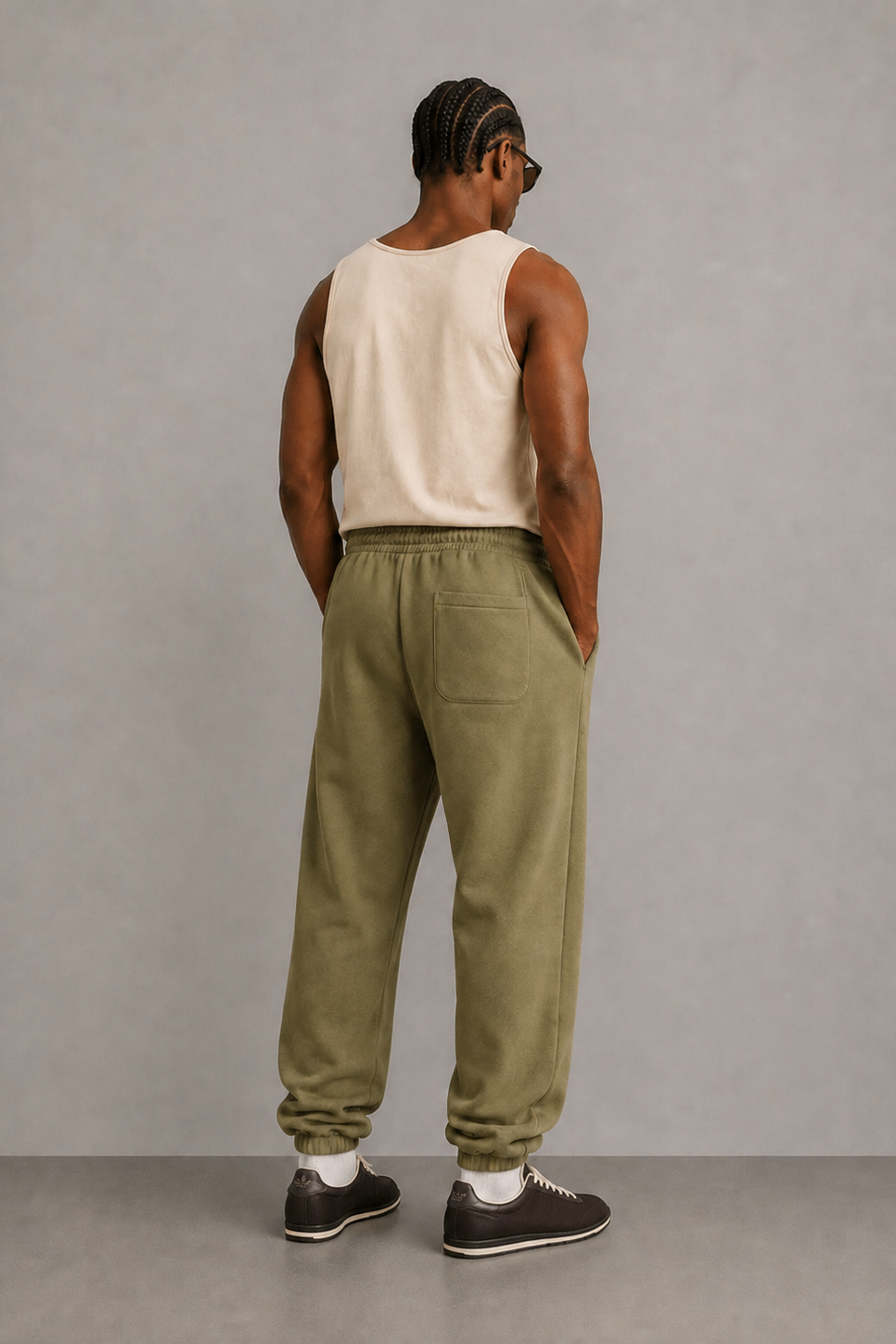 JOGGER PAÇA LASTİK EŞOFMAN ALTI