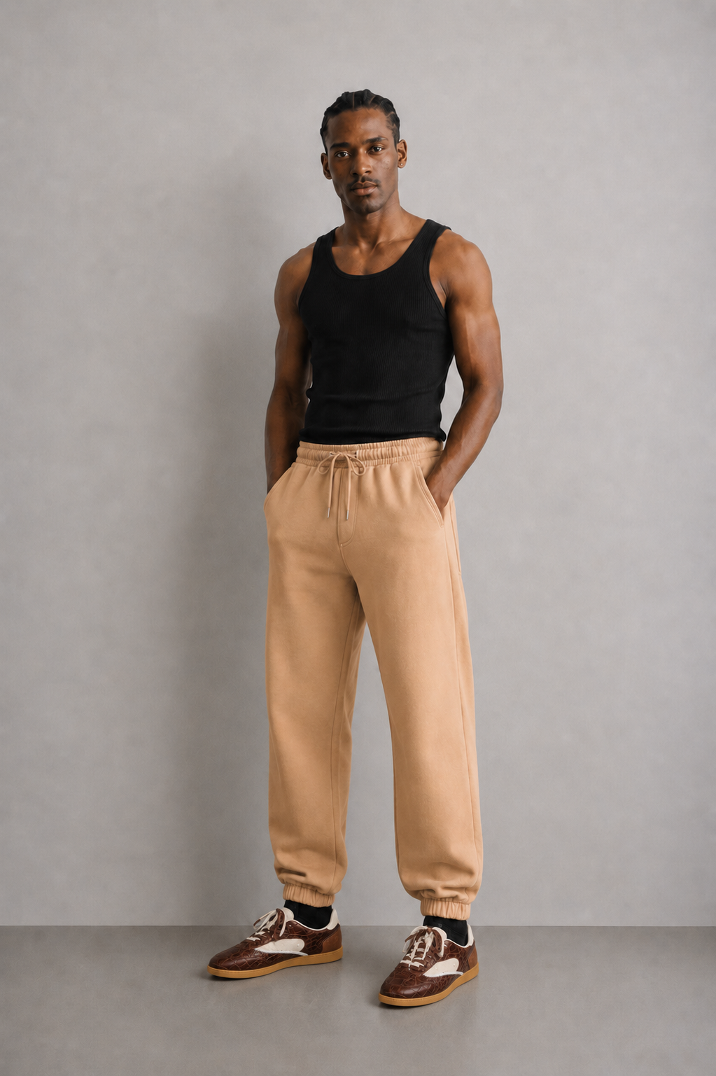 JOGGER PAÇA LASTİK EŞOFMAN ALTI