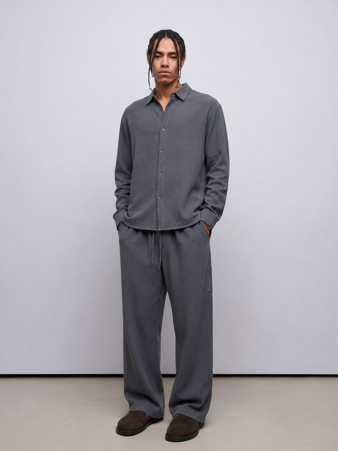 Oversize Keten Takım