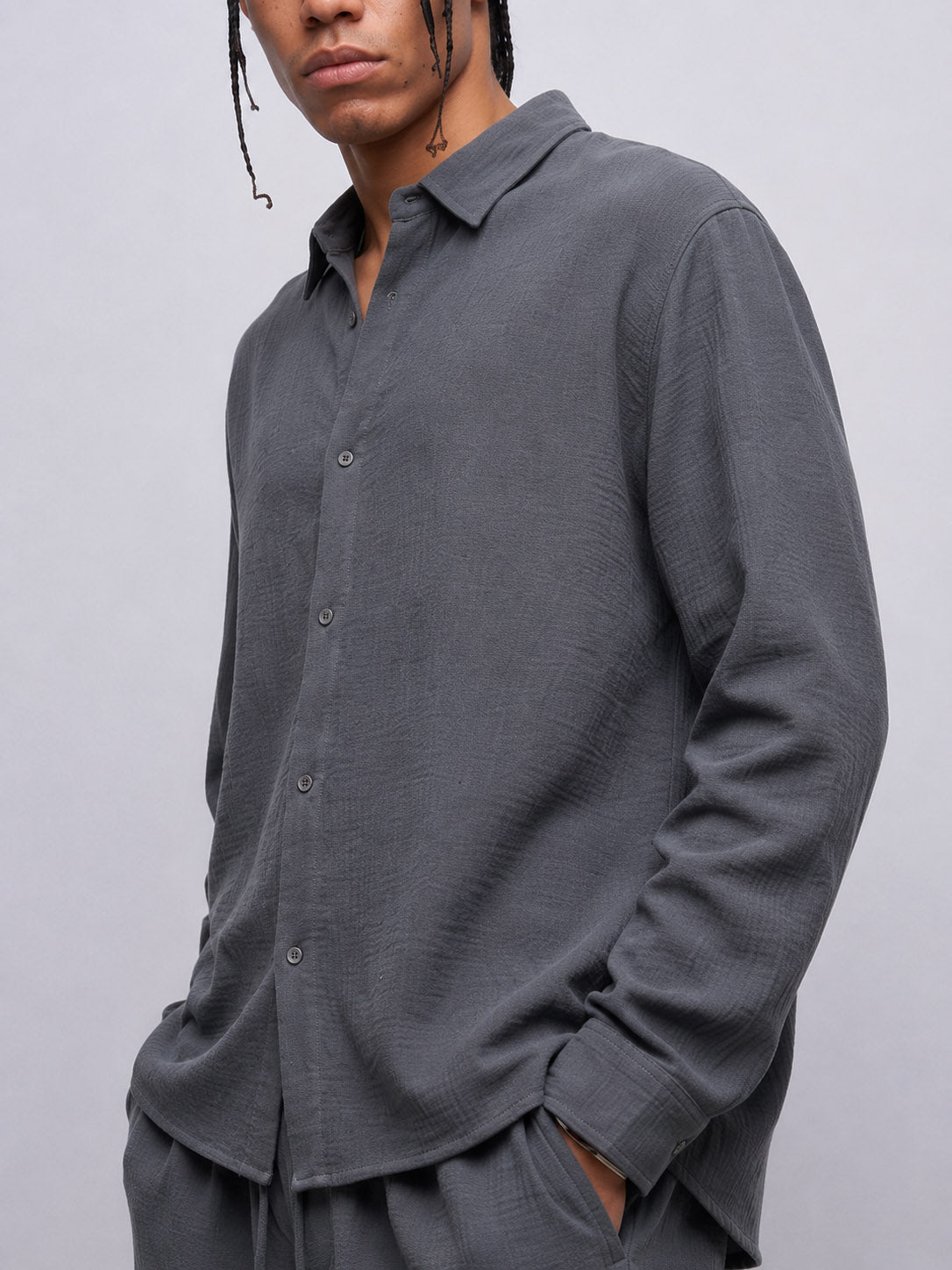 Oversize Keten Takım