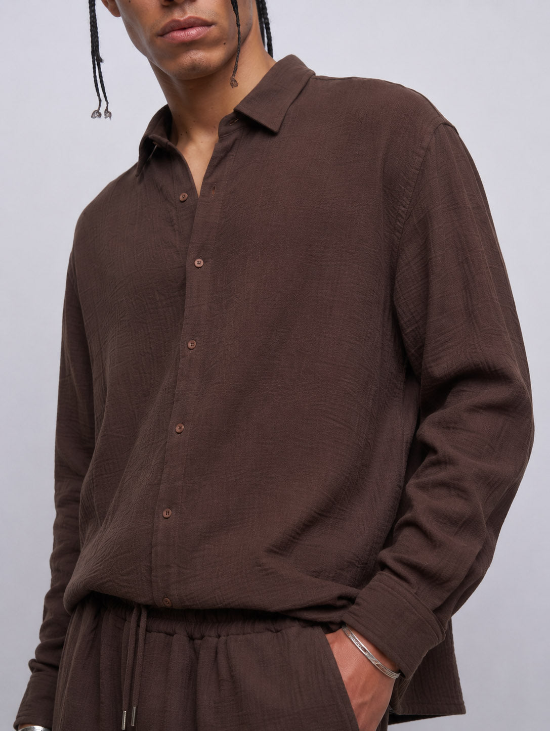 Oversize Keten Takım