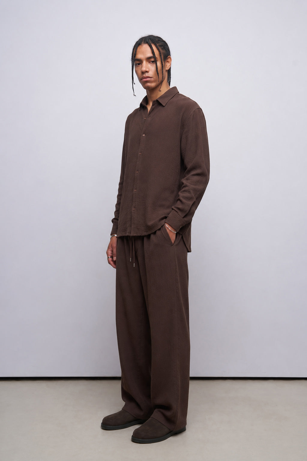 Oversize Keten Takım