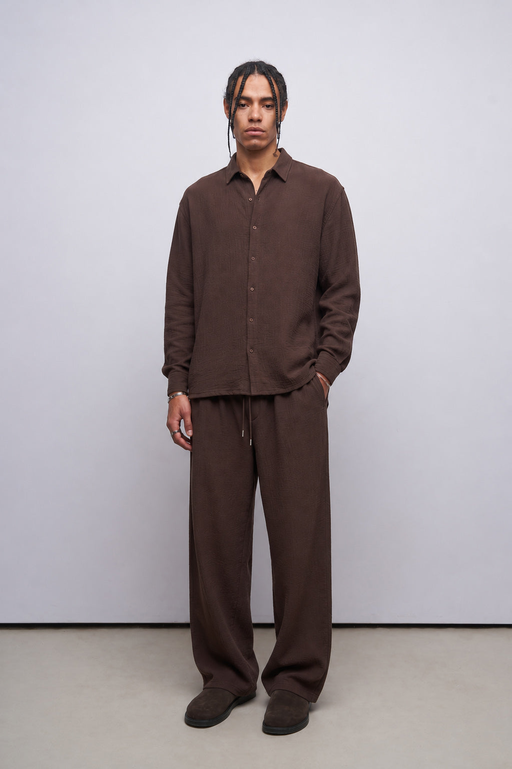 Oversize Keten Takım