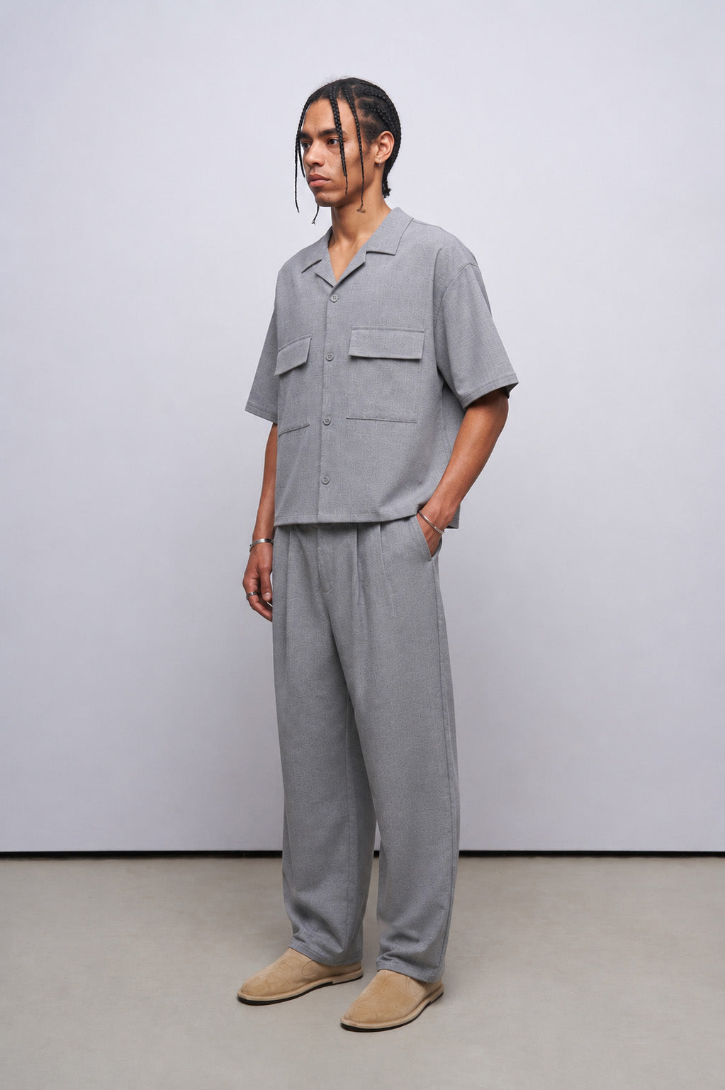 Oversize Kumaş Takım