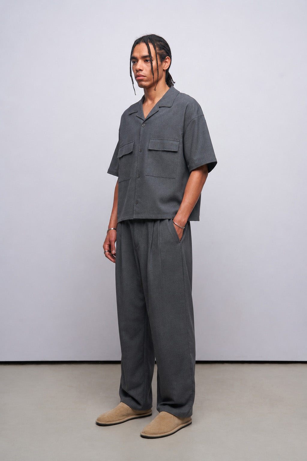 Oversize Kumaş Takım